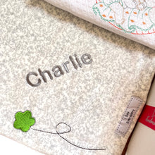 Load image into Gallery viewer, Personalised Bamboo Waffle Blanket & Pup Comforter - 2 Piece Personalised Gift Set