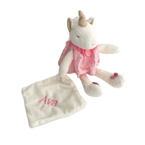 Personalised ' Misty ' Unicorn Comforter