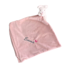 Load image into Gallery viewer, Personalised Bonnie Bunny Comforter with Rattle
