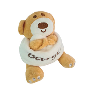 Bear Comforter, Bamboo Muslin & Unisex Shoes - 3 Piece Personalised Gift Set