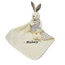 Load image into Gallery viewer, Personalised Bonbon B Bunny Comforter
