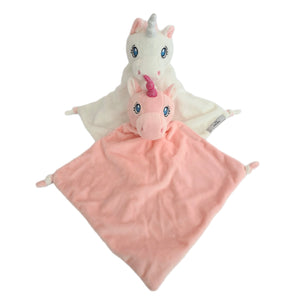 Personalised Unicorn Comforter White