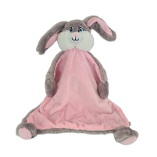 Load image into Gallery viewer, Pink &quot;Bubbles&quot; Bunny &amp; Pink Bebi Bunny Snuggle Comforter - 2 Piece Personalised Gift Set
