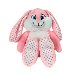 "Bubbles" Pink Bunny Personalised Plush