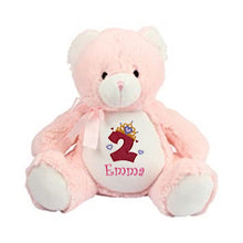 Load image into Gallery viewer, &quot;Penny&quot; Pink Baby Bear Personalised Plush
