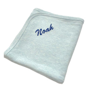 'Blue' Personalised 100% Cotton Wrap