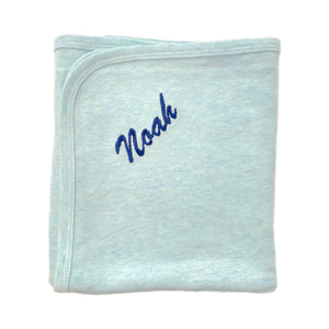 'Blue' Personalised 100% Cotton Wrap