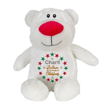 Load image into Gallery viewer, &quot;Snowy&quot; Personalised Christmas Plush
