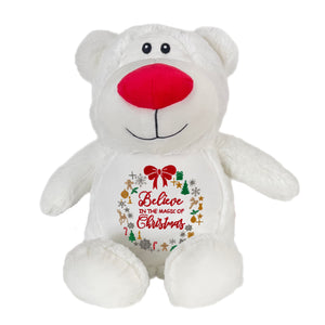 "Snowy" Personalised Christmas Plush