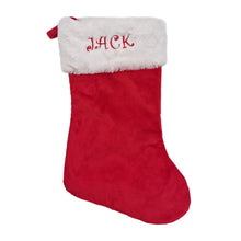 Load image into Gallery viewer, Personalised Traditional Christmas Stocking
